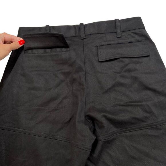 Nili Lotan Arliss Cargo Pant Zippered Cuffs Black Size 4 - Picture 10 of 11
